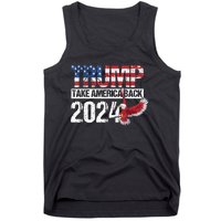 Trump 2024 Flag Take America Back Men Women Trump 2024 Tank Top