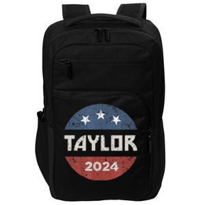 Taylor 2024 First Name Personalized Impact Tech Backpack