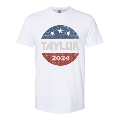 Taylor 2024 First Name Personalized Softstyle® CVC T-Shirt