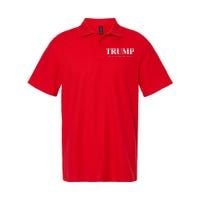 Trump 2024 Fuck Your Feelings Softstyle Adult Sport Polo