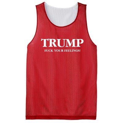 Trump 2024 Fuck Your Feelings Mesh Reversible Basketball Jersey Tank