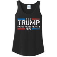 Trump 2024 Fight Fight Fight Trump President Election 2024 Ladies Essential Tank