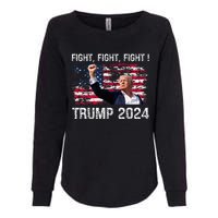 Trump 2024 Fight Fight Fight Womens California Wash Sweatshirt