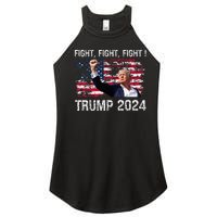 Trump 2024 Fight Fight Fight Women's Perfect Tri Rocker Tank