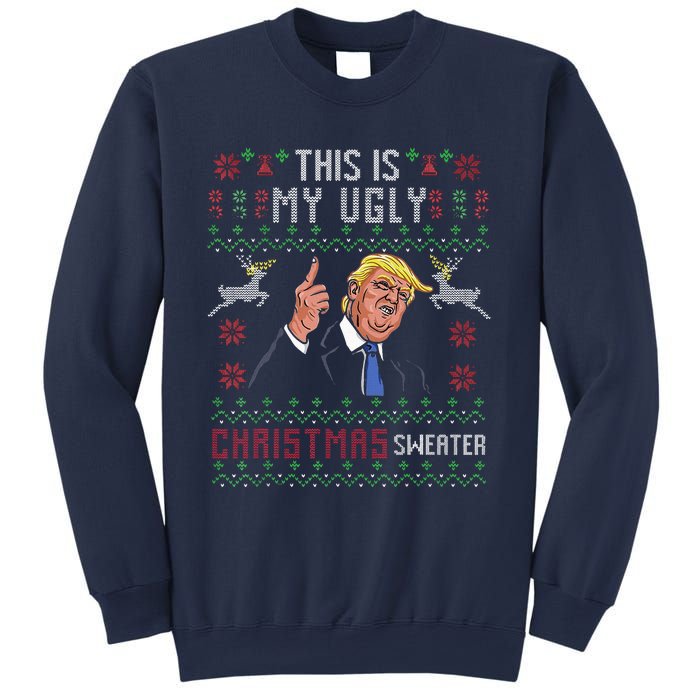 Trump 2024 Funny Xmas Ugly Sweater Sweatshirt