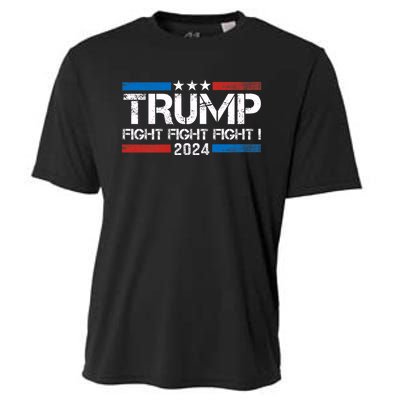 Trump 2024 Fight Fight Fight Trump President Election 2024 Cooling Performance Crew T-Shirt