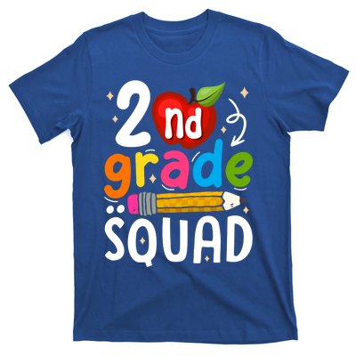 Team 2Nd Grade Squad First Day Of Second Grade Teacher Gift T-Shirt