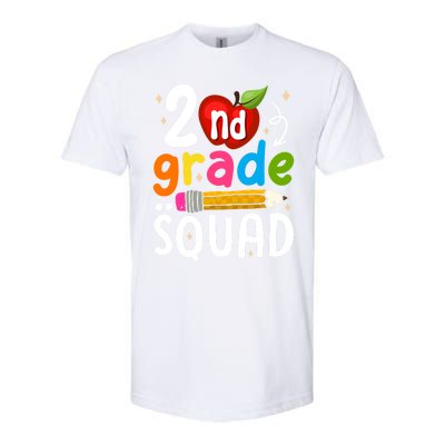 Team 2Nd Grade Squad First Day Of Second Grade Teacher Gift Softstyle CVC T-Shirt