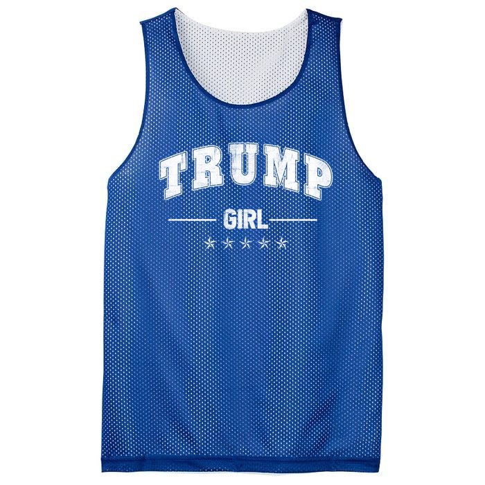 Trump 2024 Gift Retro Trump Election 2024 Gift Mesh Reversible Basketball Jersey Tank