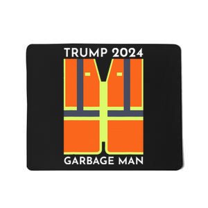 Trump 2024 Garbage Man Mousepad