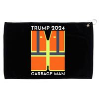 Trump 2024 Garbage Man Grommeted Golf Towel