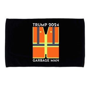 Trump 2024 Garbage Man Microfiber Hand Towel