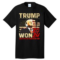 Trump 2024 Greatest Return In History Tall T-Shirt