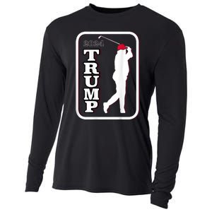 Trump 2024 Golf Cooling Performance Long Sleeve Crew