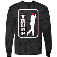 Trump 2024 Golf Tie-Dye Long Sleeve Shirt