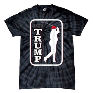 Trump 2024 Golf Tie-Dye T-Shirt