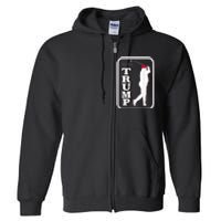 Trump 2024 Golf Full Zip Hoodie