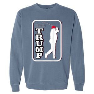 Trump 2024 Golf Garment-Dyed Sweatshirt