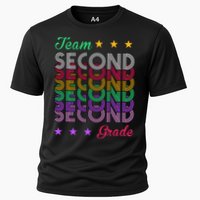 Team 2nd Grade Teacher Back To School Cooling Performance Crew T-Shirt