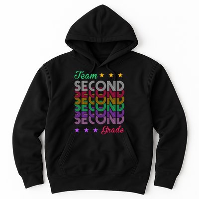 Team 2nd Grade Teacher Back To School Hoodie