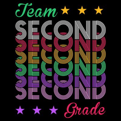 Team 2nd Grade Teacher Back To School T-Shirt
