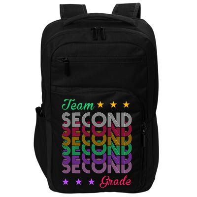 Team 2nd Grade Teacher Back To School Impact Tech Backpack