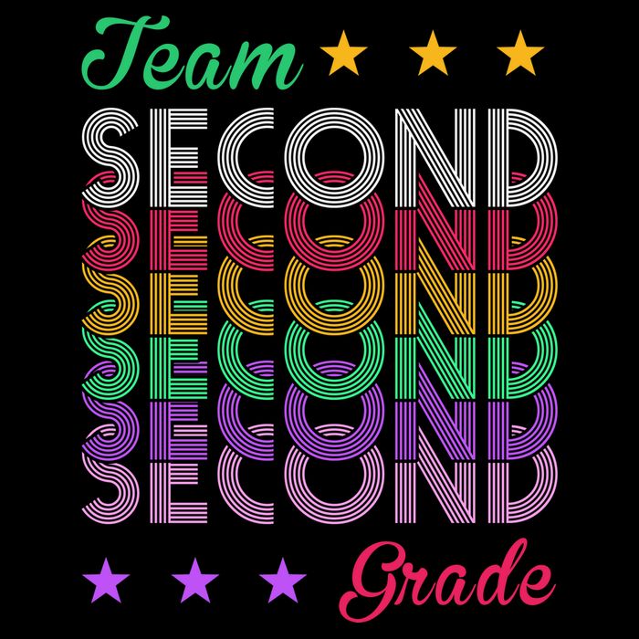 Team 2nd Grade Teacher Back To School 16 in Basic Backpack