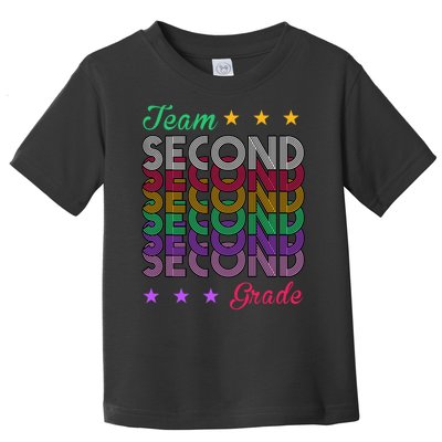 Team 2nd Grade Teacher Back To School Toddler T-Shirt