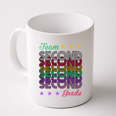 Team 2nd Grade Teacher Back To School Coffee Mug