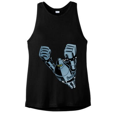 Tetsujin 28 Gigantor Ladies PosiCharge Tri-Blend Wicking Tank