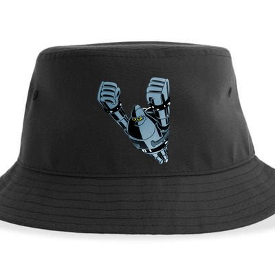 Tetsujin 28 Gigantor Sustainable Bucket Hat