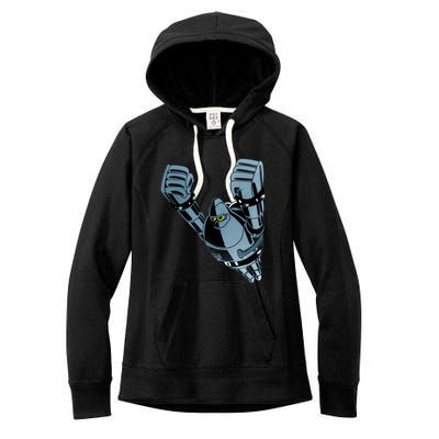 Tetsujin 28 Gigantor Women's Fleece Hoodie