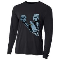 Tetsujin 28 Gigantor Cooling Performance Long Sleeve Crew
