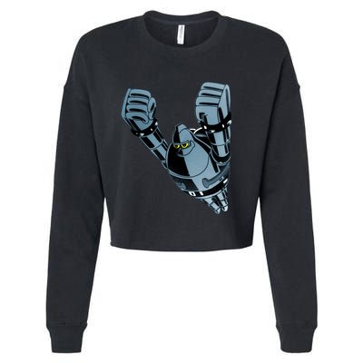 Tetsujin 28 Gigantor Cropped Pullover Crew