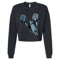 Tetsujin 28 Gigantor Cropped Pullover Crew