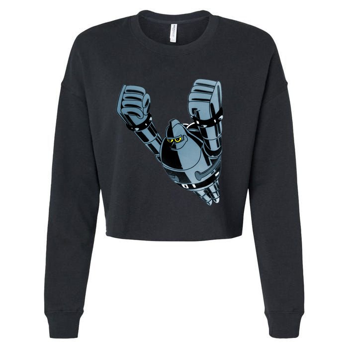 Tetsujin 28 Gigantor Cropped Pullover Crew