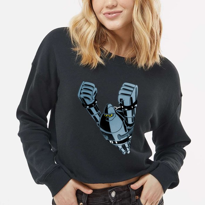 Tetsujin 28 Gigantor Cropped Pullover Crew