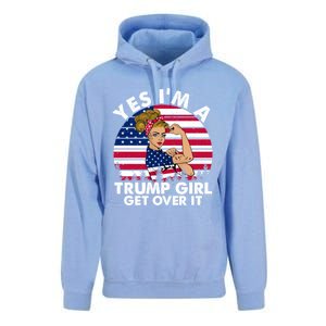 Trump 2020 Gift Yes IM A Trump Get Over It Funny Gift Unisex Surf Hoodie