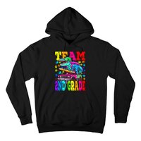 Team 2nd Grade Monster Truck Dinosaur Back To School Hoodie