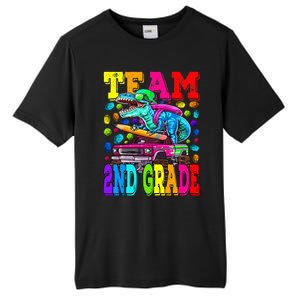 Team 2nd Grade Monster Truck Dinosaur Back To School Tall Fusion ChromaSoft Performance T-Shirt