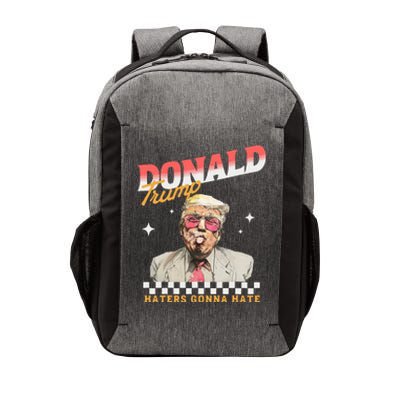 Trump 2024 Haters Gonna Hate Donald Preppy Edgy Vector Backpack