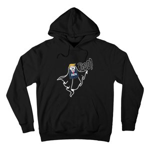 Trump 2024 Hair Funny Ghost Halloween Hoodie