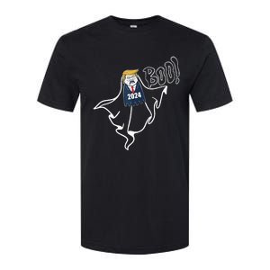 Trump 2024 Hair Funny Ghost Halloween Softstyle CVC T-Shirt