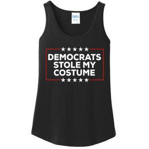 Trump 2024 Halloween Costume Democrats Stole My Costume Ladies Essential Tank