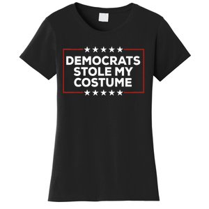 Trump 2024 Halloween Costume Democrats Stole My Costume Women's T-Shirt