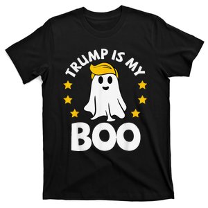 Trump 2024 Hair Funny Ghost Halloween Boo Parody T-Shirt