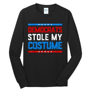 Trump 2024 Halloween Costume Democrats Stole My Costume Tall Long Sleeve T-Shirt