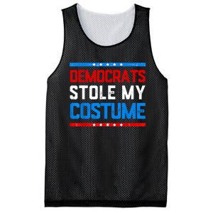 Trump 2024 Halloween Costume Democrats Stole My Costume Mesh Reversible Basketball Jersey Tank