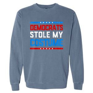 Trump 2024 Halloween Costume Democrats Stole My Costume Garment-Dyed Sweatshirt