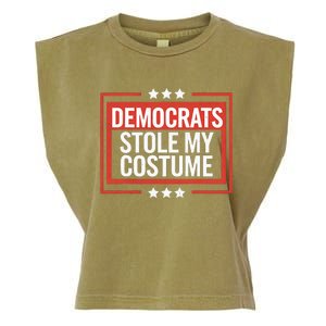 Trump 2024 Halloween Costume Democrats Stole My Costume Garment-Dyed Women's Muscle Tee